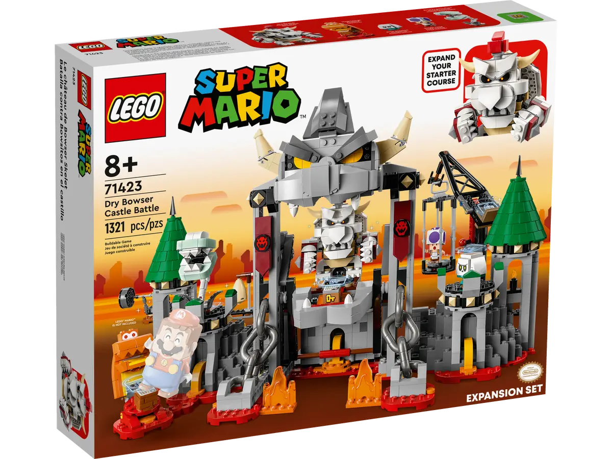 Lego SM Dry Bowser Castle Battle 71423 (7717044814023)