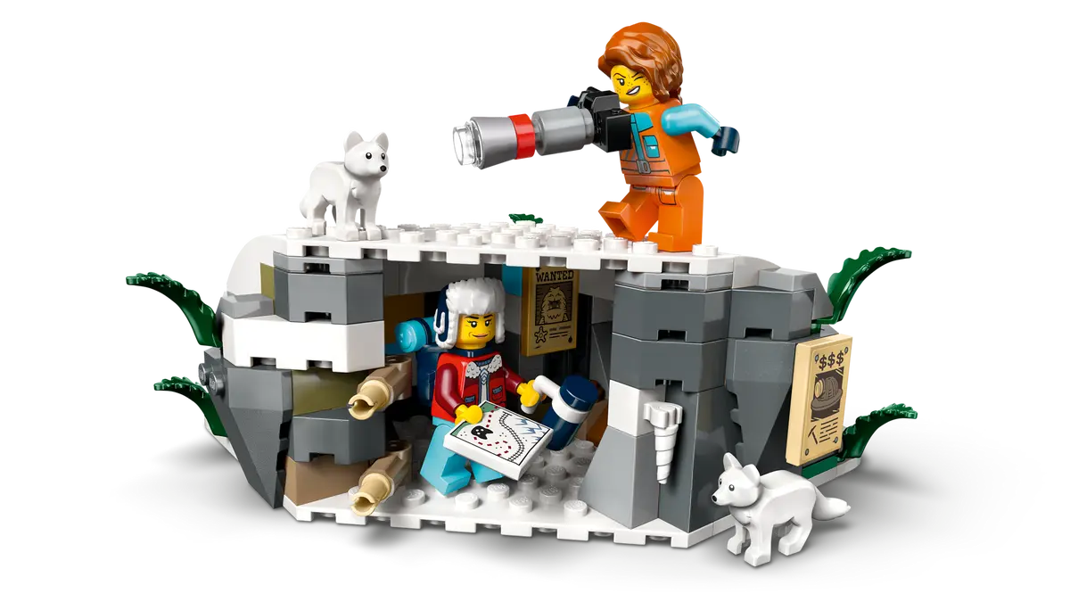 Lego City Explorers Arctic Polar Express Train 60470 (8384510329031)