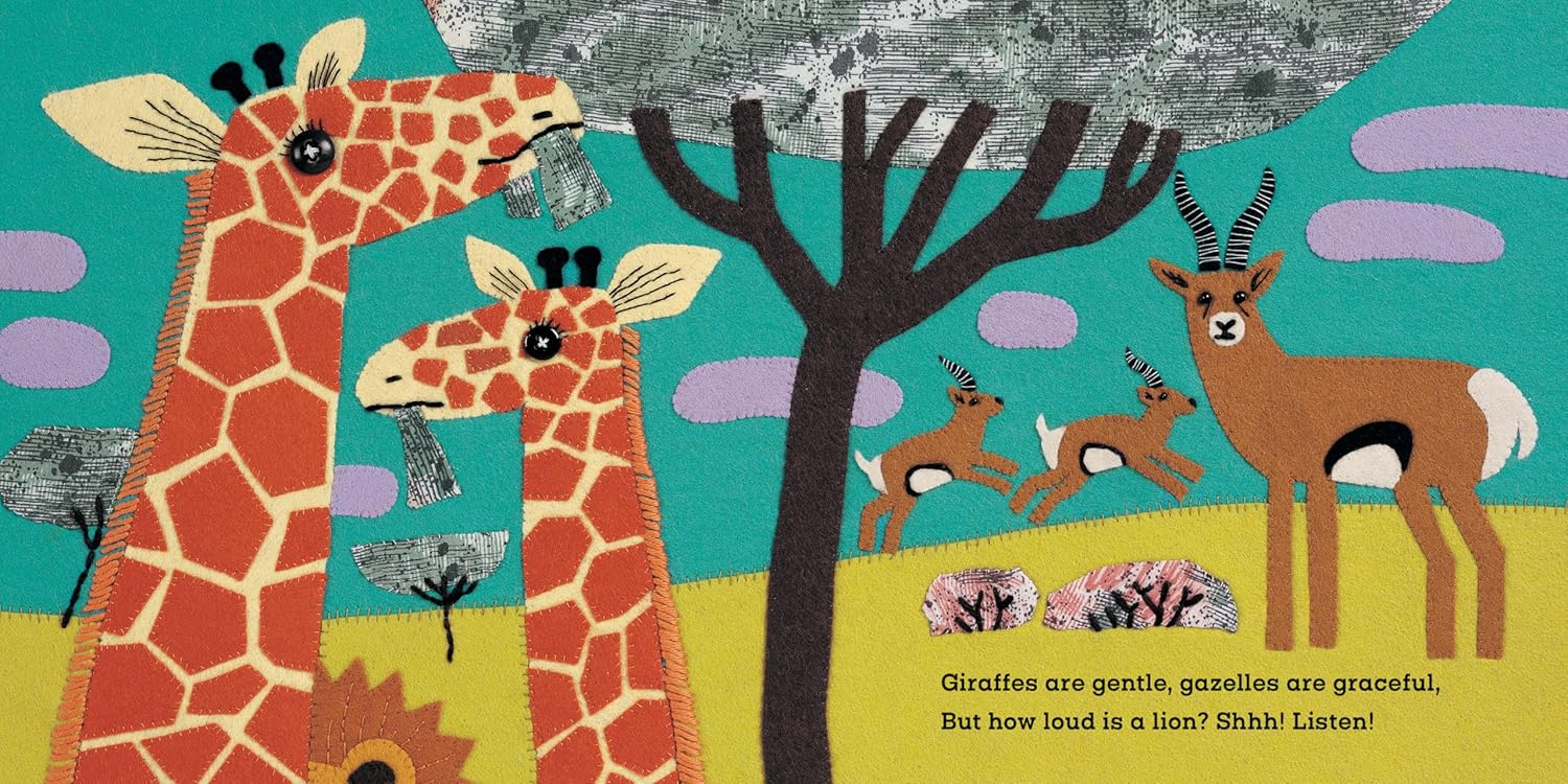 How Loud is a Lion? Baby Proof Book (8293378883783)