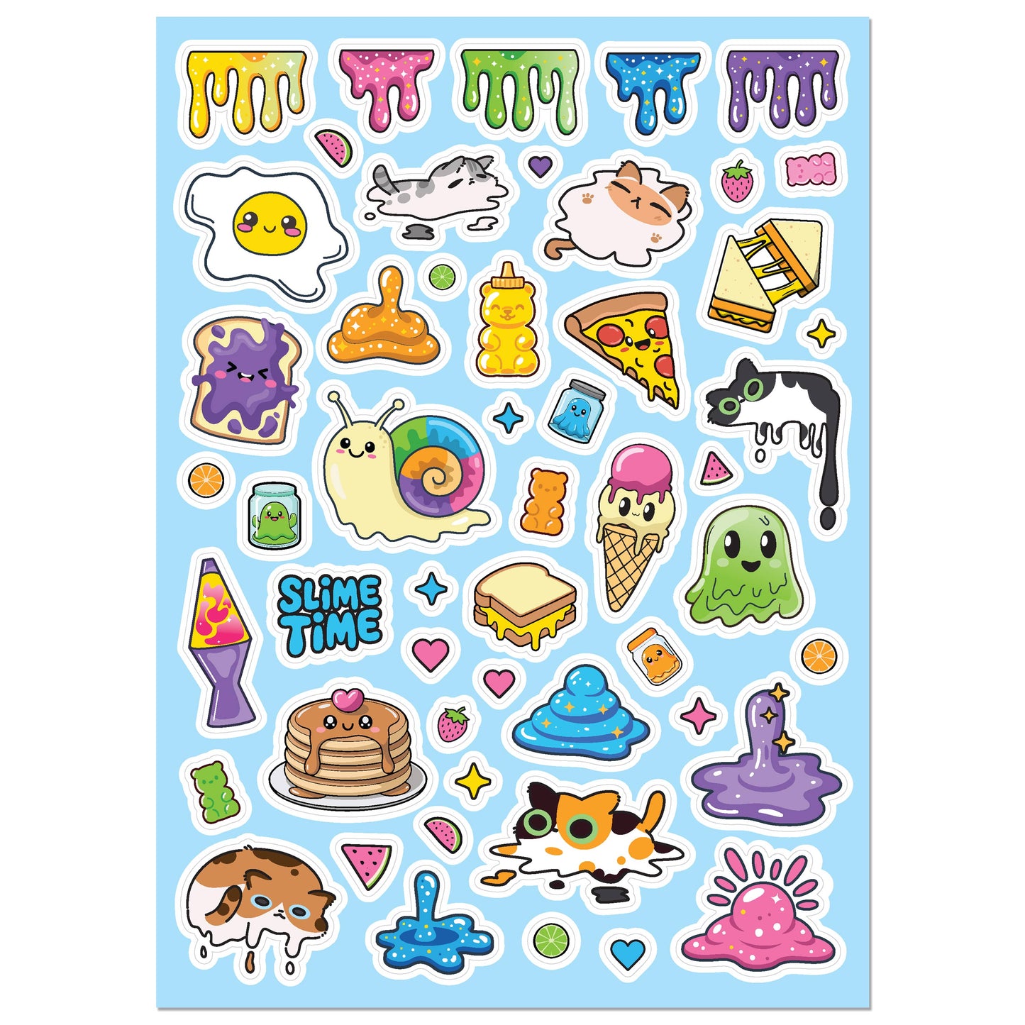 Kaleidoscope Colouring Scented Stickers Gooey