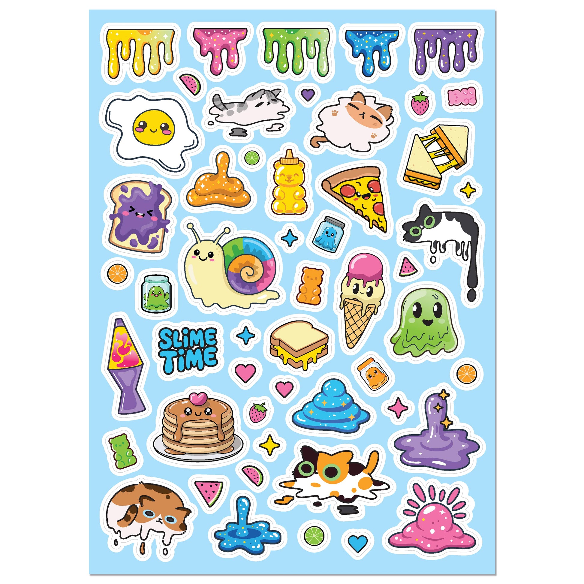 Kaleidoscope Colouring Scented Stickers Gooey