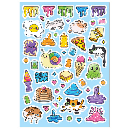 Kaleidoscope Colouring Scented Stickers Gooey