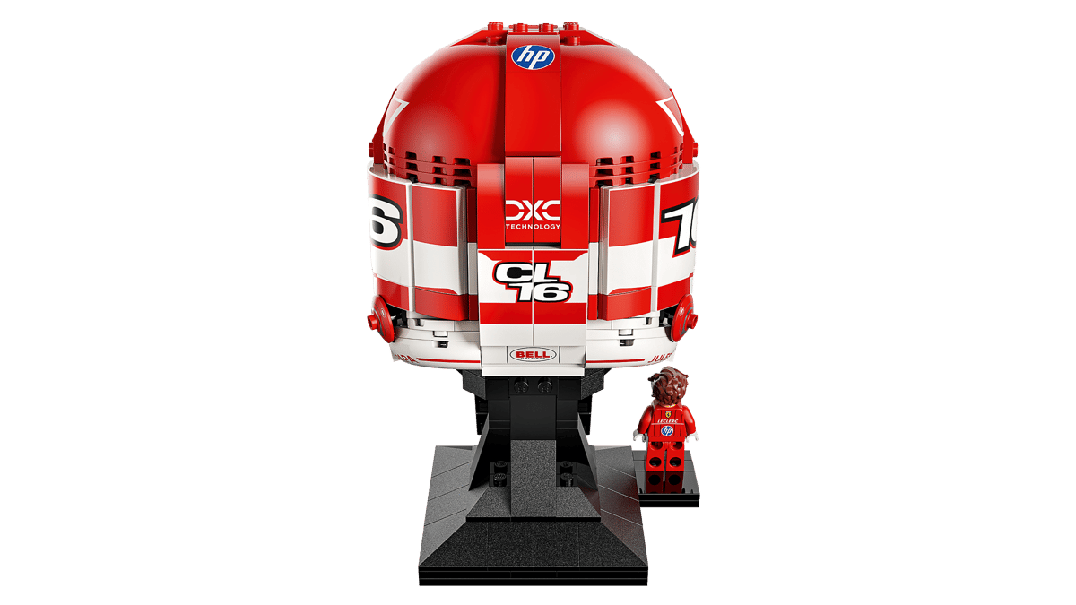Lego Editions Ferrari HP Leclerc Helmet 43014
