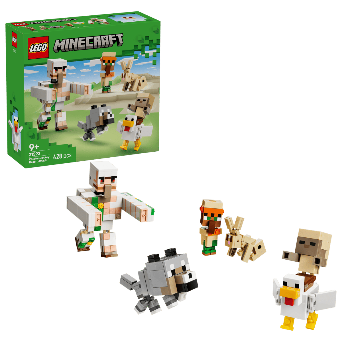 Lego Mine Chicken Jockey Desert Attack 21592