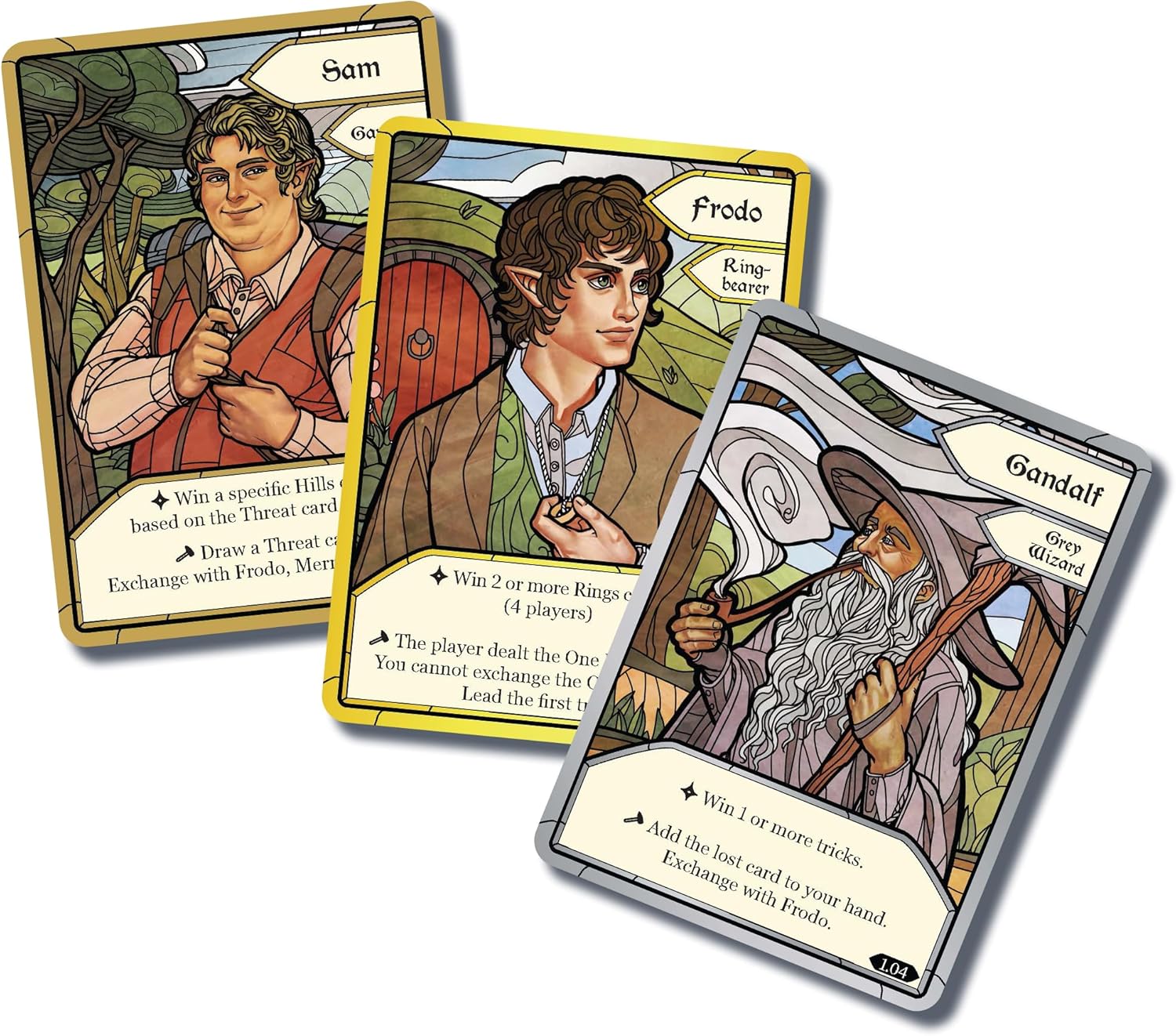 LOTR The Fellowship of the Ring Trick Taking Game (8437594325191)