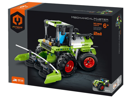 iM Master Mechanical 2 in 1  Farmer Harvester & Utility Vehicle - 336PCS