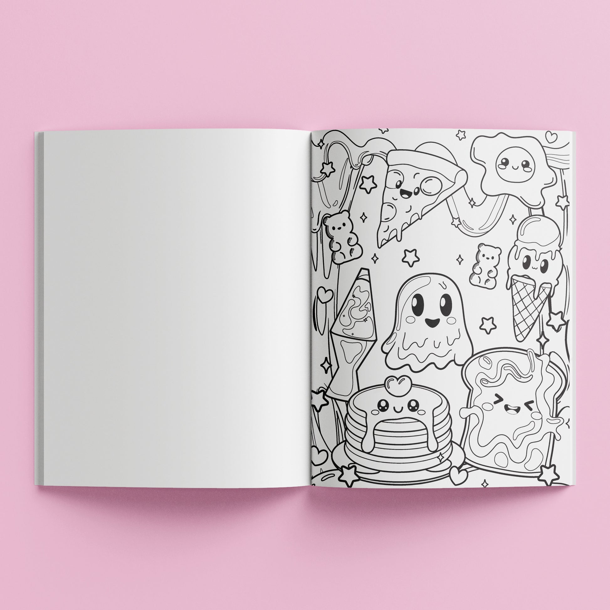 Kaleidoscope Colouring Scented Stickers Gooey