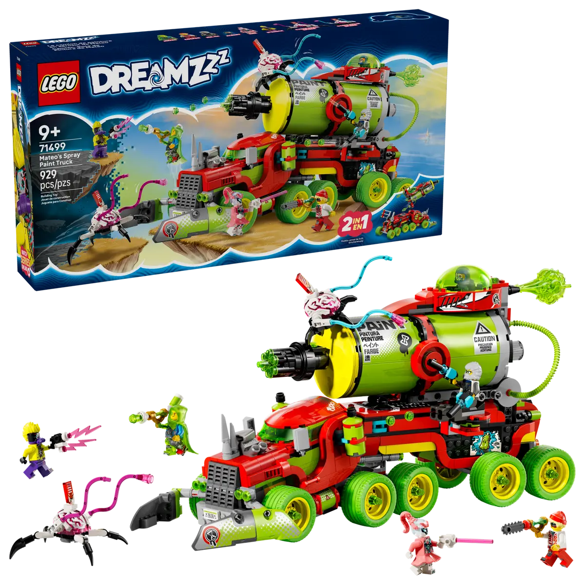 Lego Dreamzzz Mateo's Spray Paint Truck 71499 (8384540541127)
