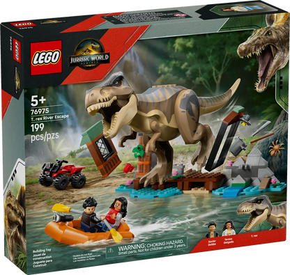 Lego Jurassic  Trex River Escape 76975 (8384545095879)