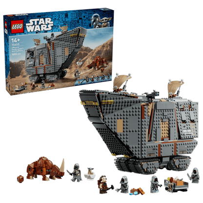 Lego SW Offworld Sandcrawler and Mudhorn 75453