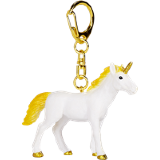 Mojo Standing Yellow Unicorn Keychain (8478554652871)