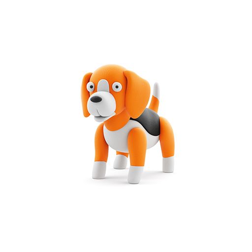 Hey Clay Beagle Walkie (8428540133575)