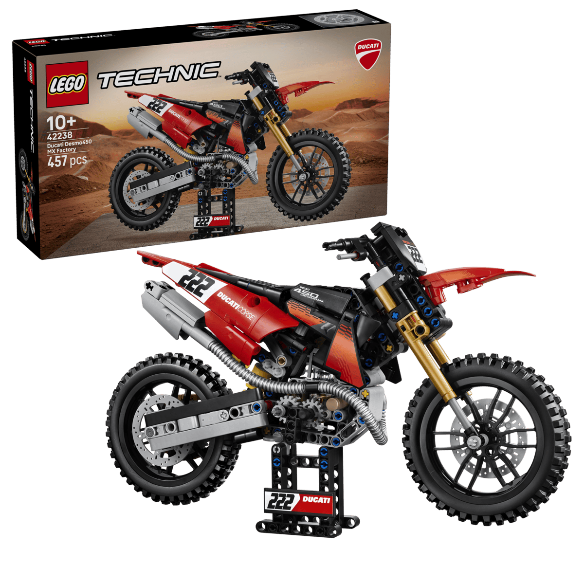 Lego Tech Ducati Motorcycle 42238