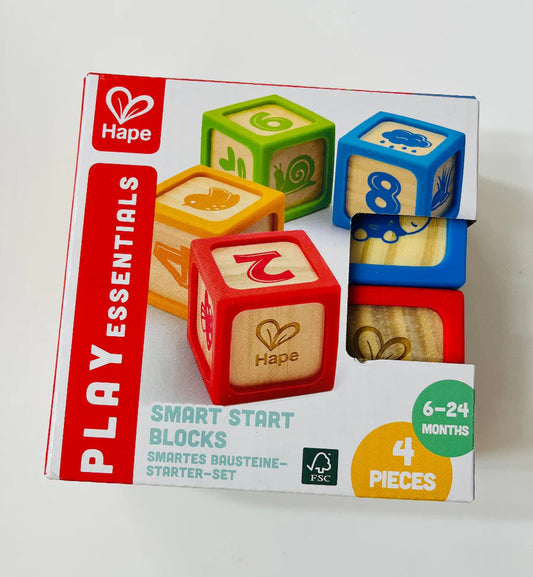 Hape Smart Start Blocks 4pc (8391968358599)