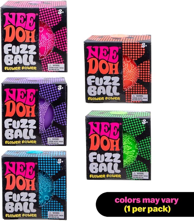 Nee Doh Fuzz Ball Flower Power (8405672394951)