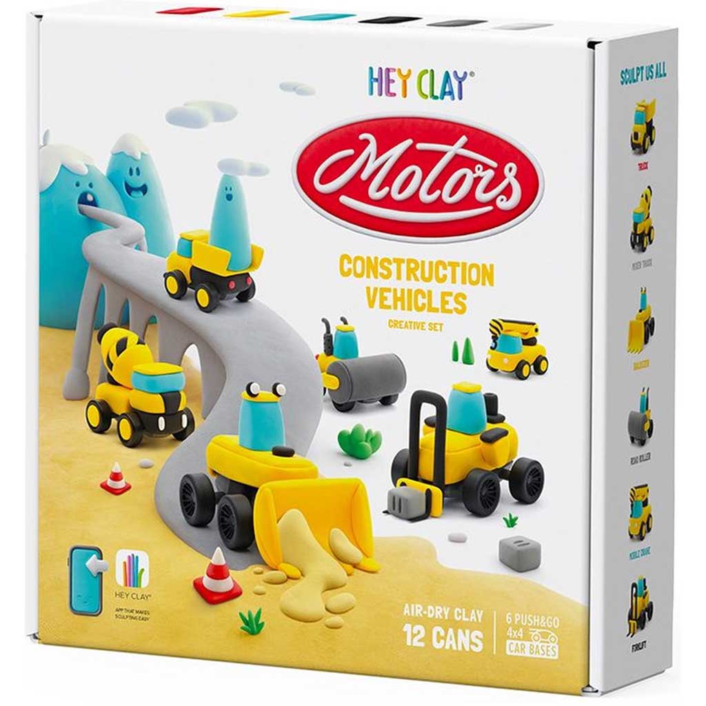 Hey Clay Construction Vehicles (8263148667079)