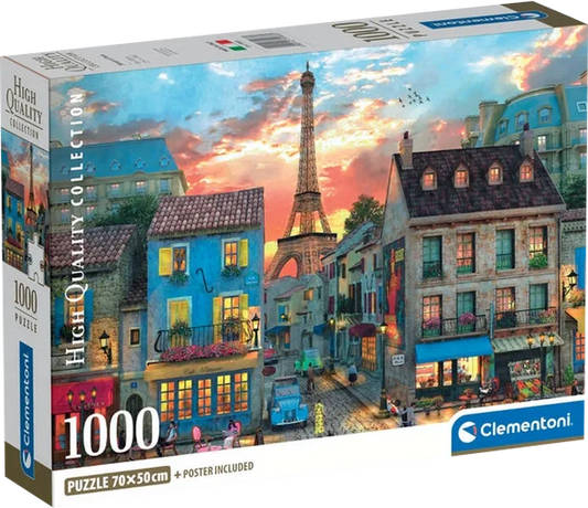 Streets of Paris Puzzles 1000pcs