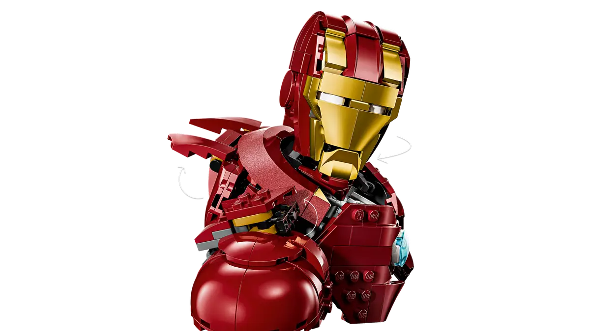 Lego SH Iron Man MK4 Bust 76327 (8385611563207)