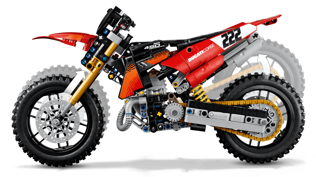 Lego Tech Ducati Motorcycle 42238