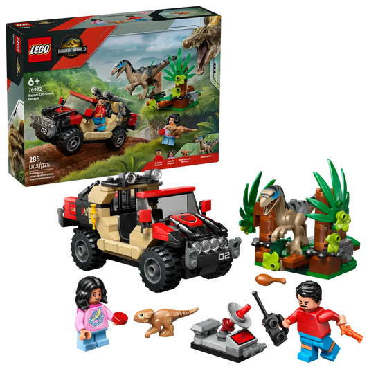 Lego Jurassic Raptor Off-Road Escape 76972 (8384545030343)