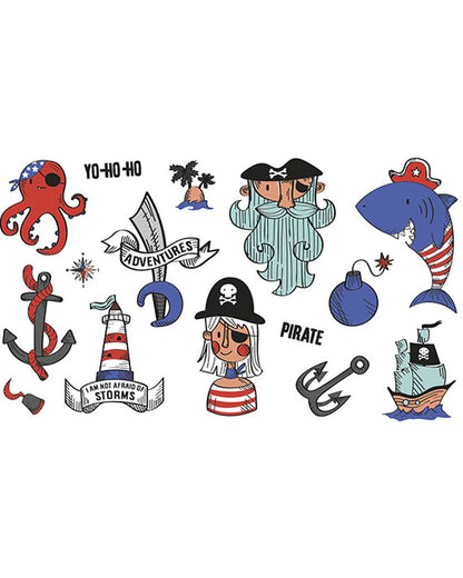 Temporary Tattoos Pirate (8441743573191)