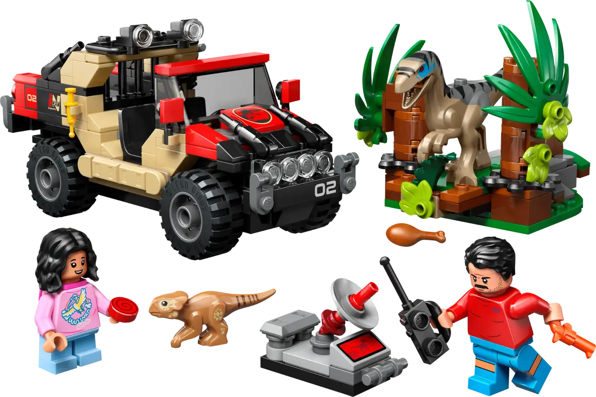 Lego Jurassic Raptor Off-Road Escape 76972 (8384545030343)