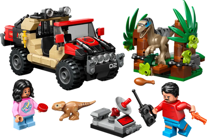 Lego Jurassic Raptor Off-Road Escape 76972 (8384545030343)