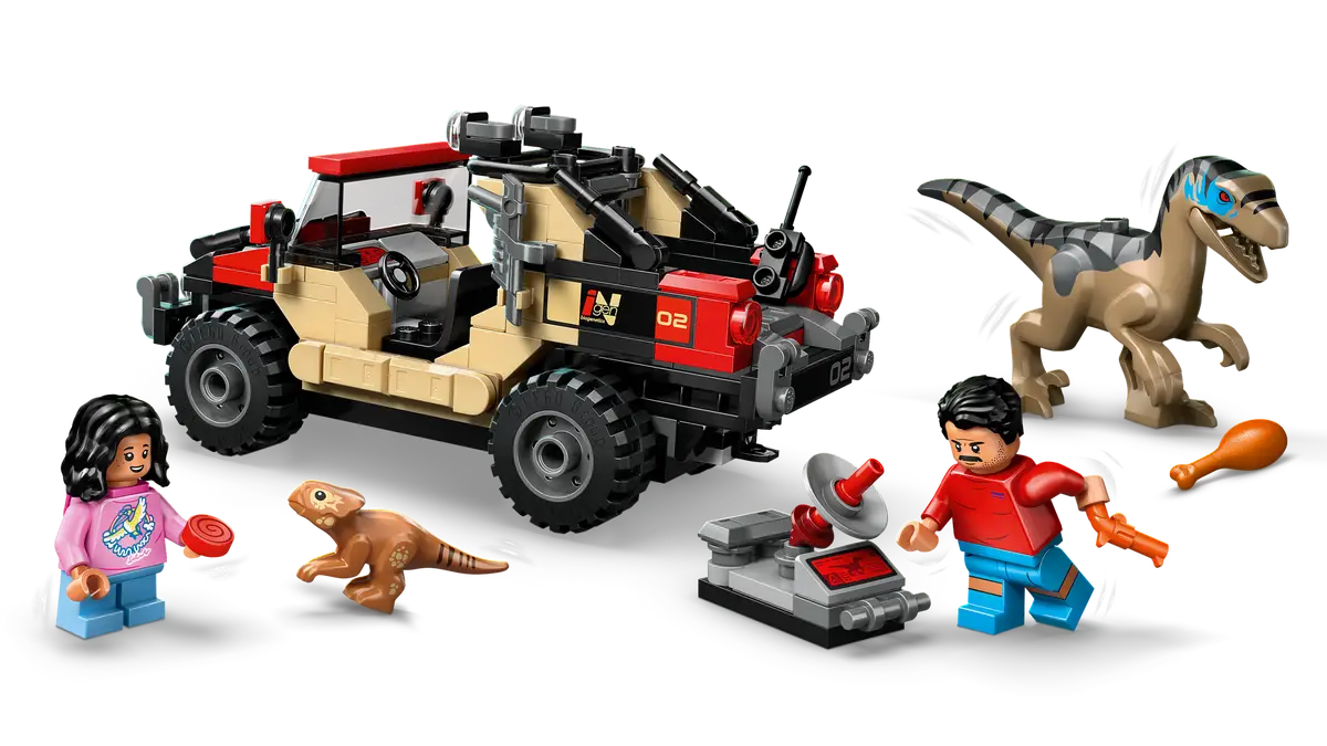 Lego Jurassic Raptor Off-Road Escape 76972 (8384545030343)