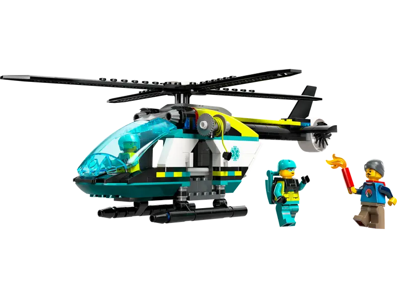 Lego City Emergency Rescue Helicopter 60405 (7857535484103)