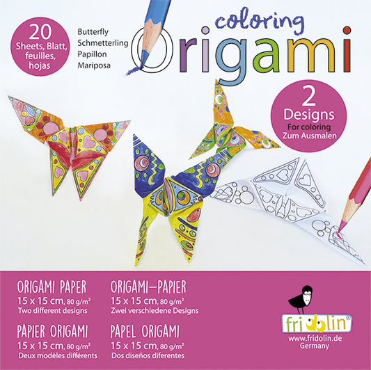 Origami Butterflies 20 Sheets (7822489616583)