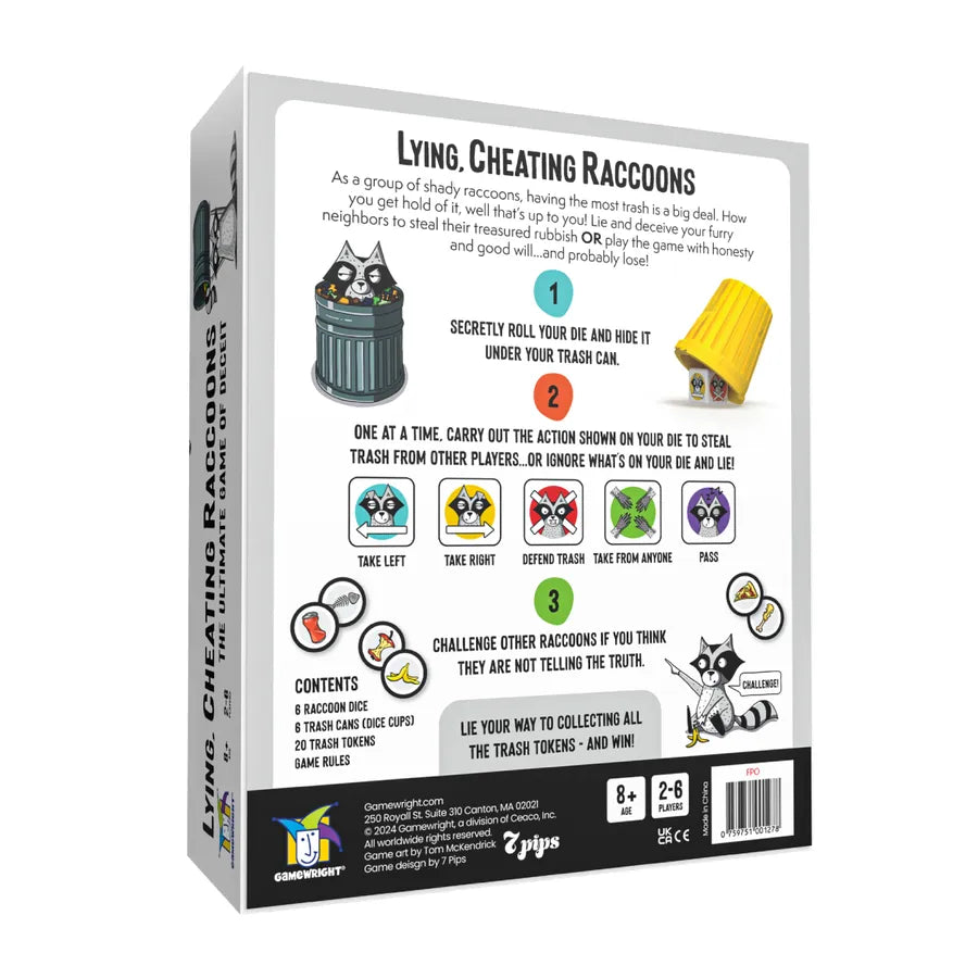 Lying Cheating Racoons (8457538928839)