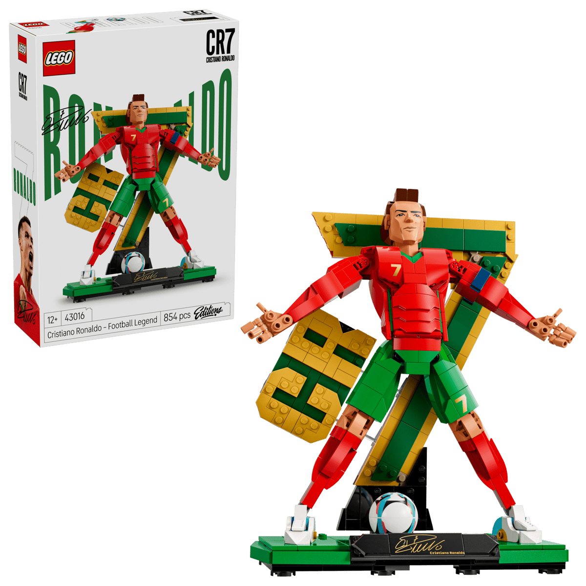 Lego Editions Ronaldo Soccer Legend 43016