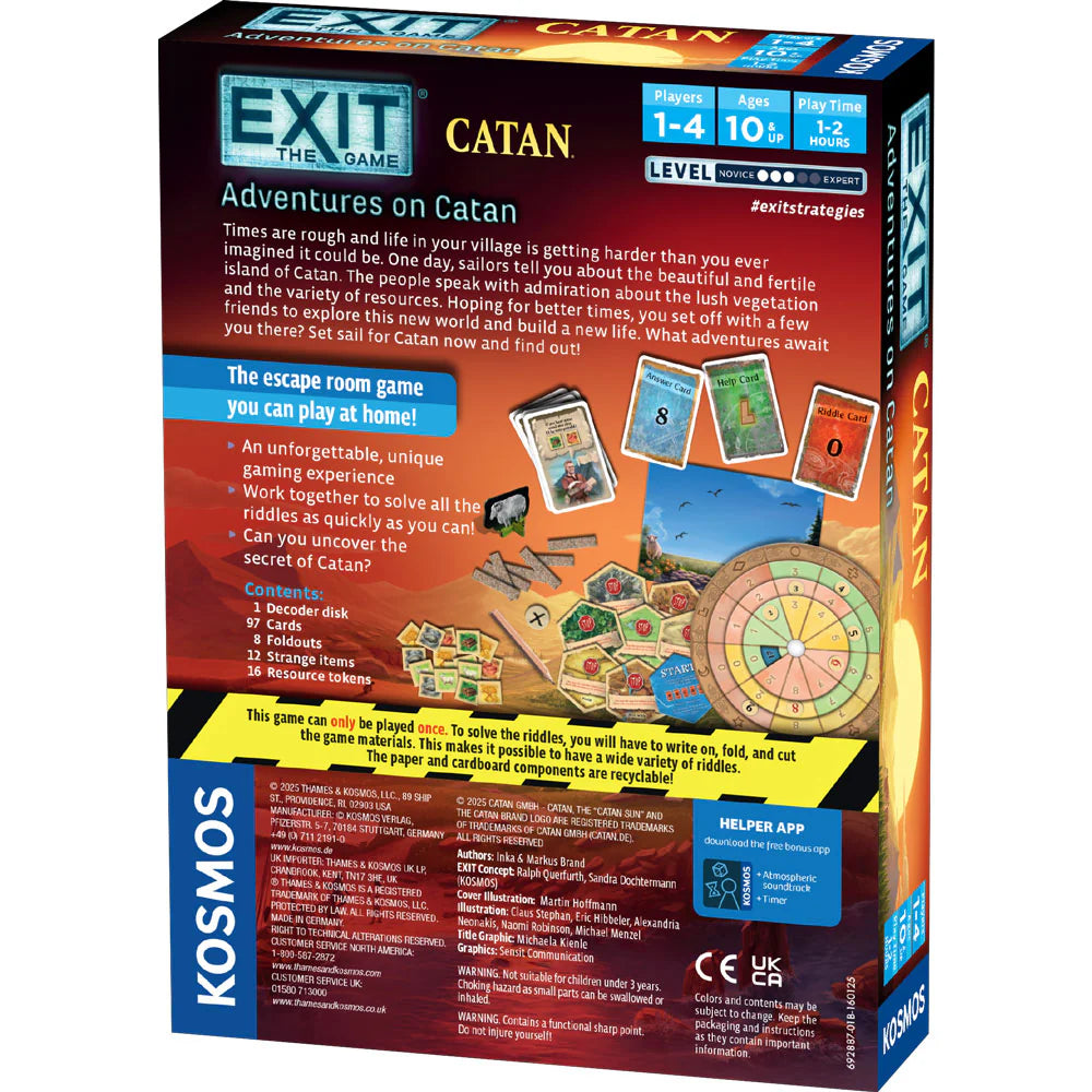 Exit The Game Adventures on Catan (8450039513287)