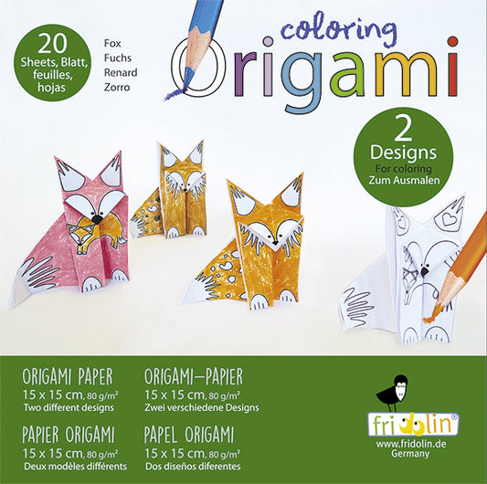 Origami Foxes 20 Sheets (7822489583815)