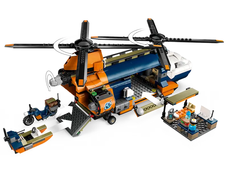 Lego City Jungle Explorer Helicopter 60437 (8067616440519)