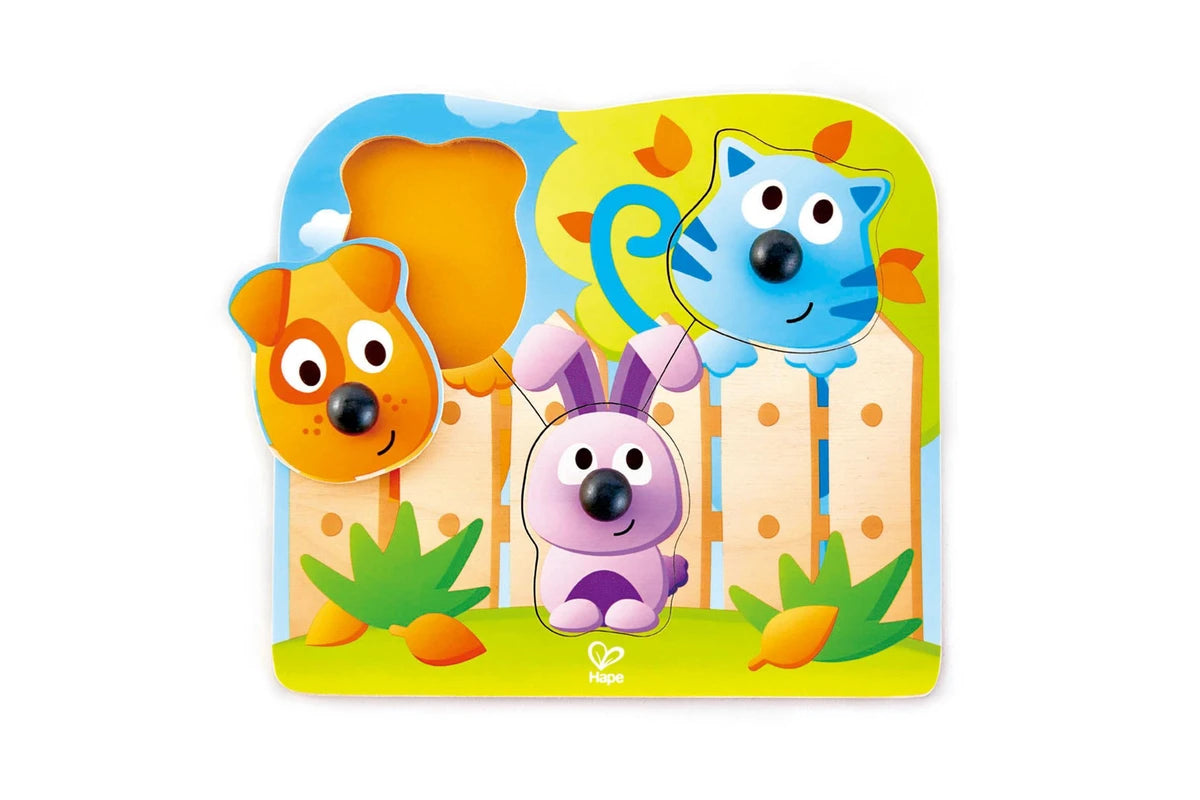 Hape Big Nose Pet Puzzle (8249648021703)