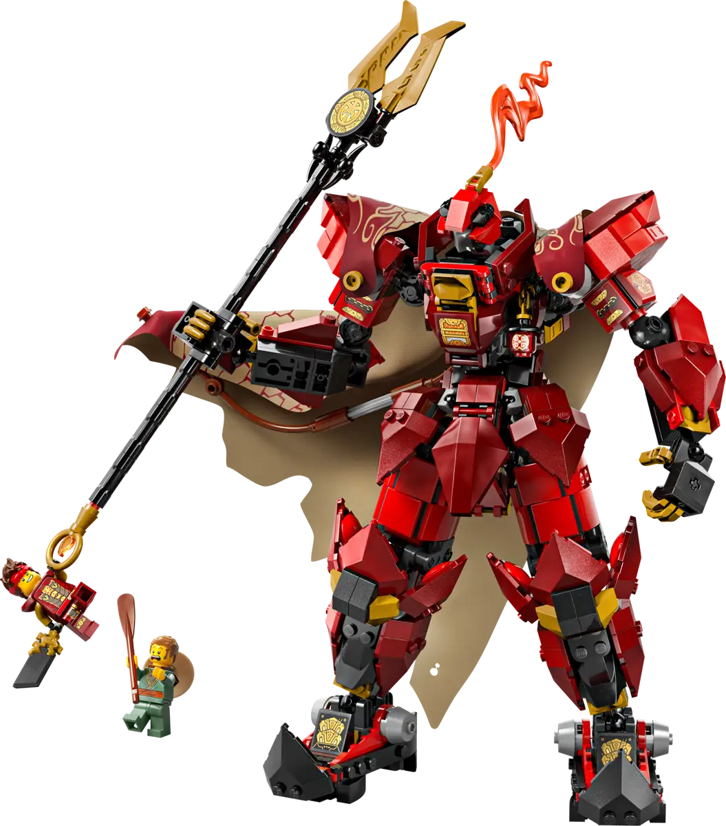 Lego Nin The Fire Knight Mech 71846 (8385607401671)