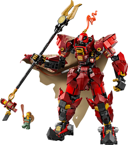 Lego Nin The Fire Knight Mech 71846 (8385607401671)