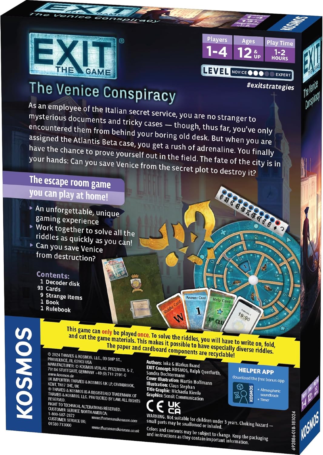 Exit The Game Venice Conspiracy (8450039677127)