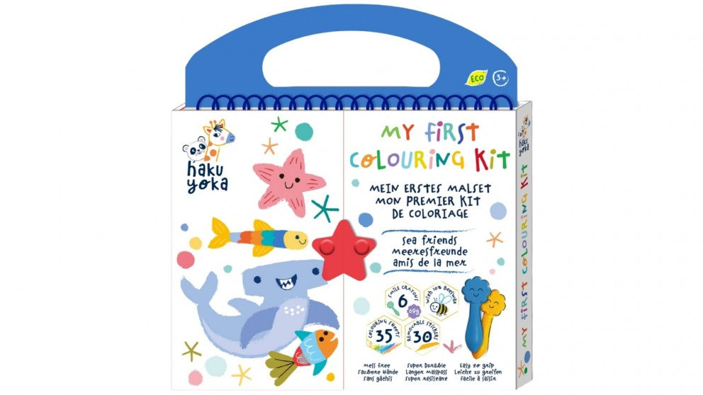 Haku Yoka First Colouring Kit Sea Friends (7716719460551)