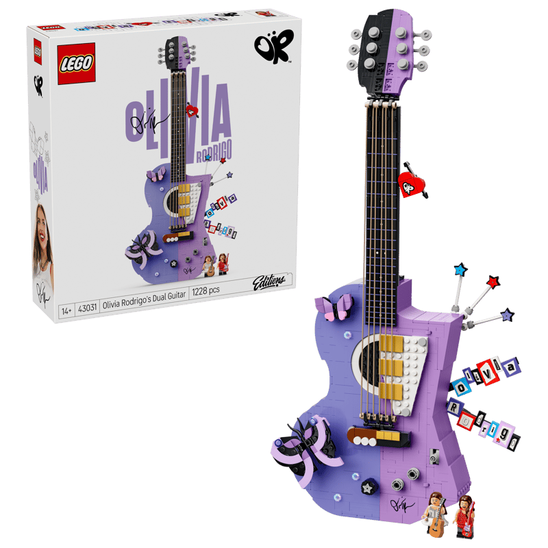 Lego Editions Olivia Rodrigo's Dual Guitar 43031