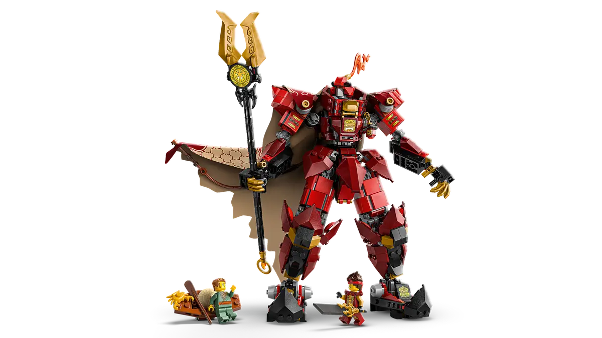 Lego Nin The Fire Knight Mech 71846 (8385607401671)