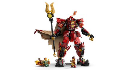 Lego Nin The Fire Knight Mech 71846 (8385607401671)