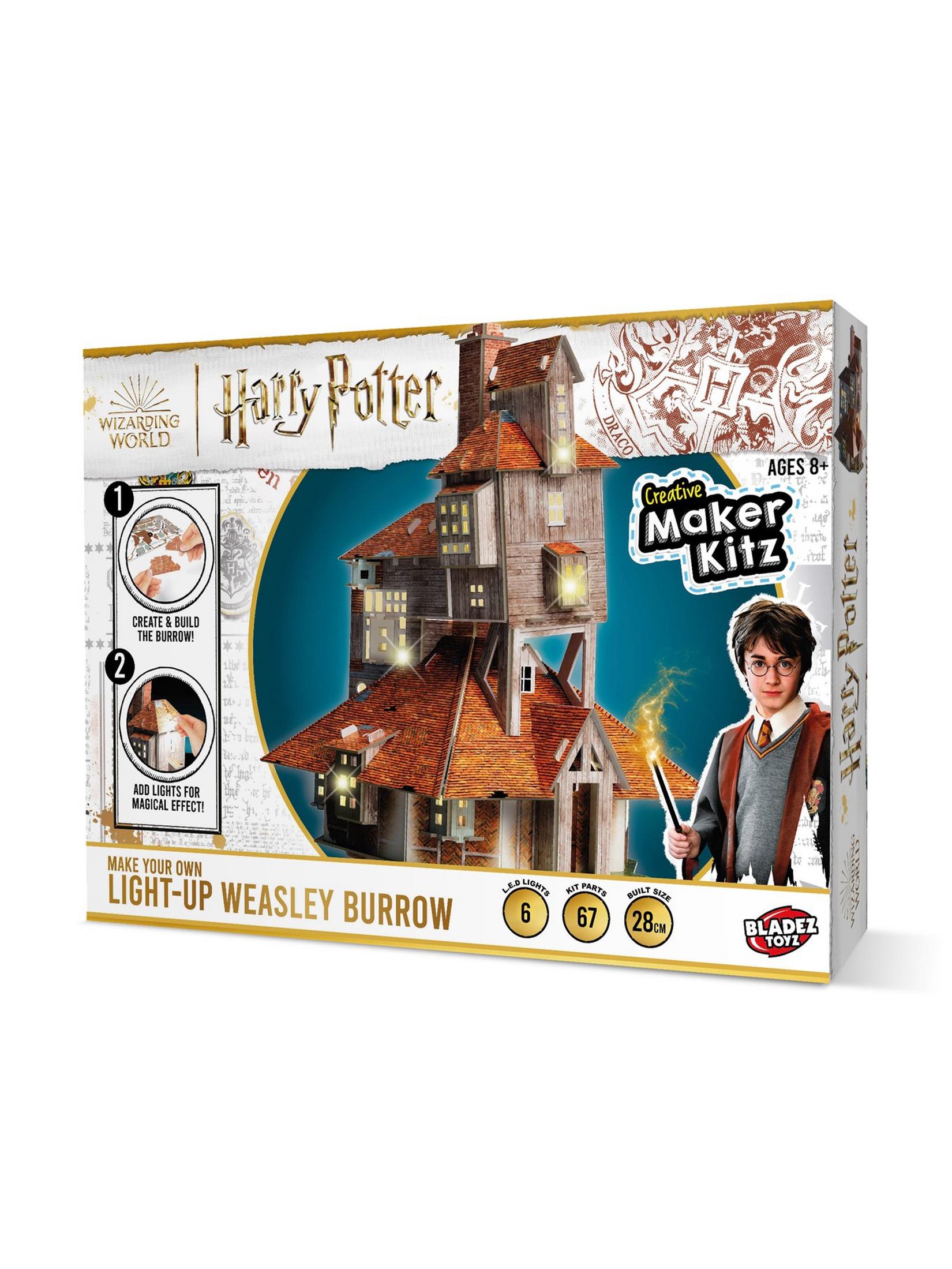 Harry Potter Make Your Own Light Up Weasley Burrow (7821254230215)