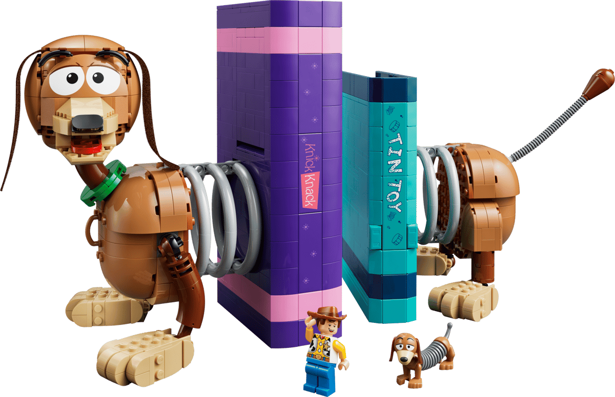 Lego Disney Toy Story Slinky Bookends 43301