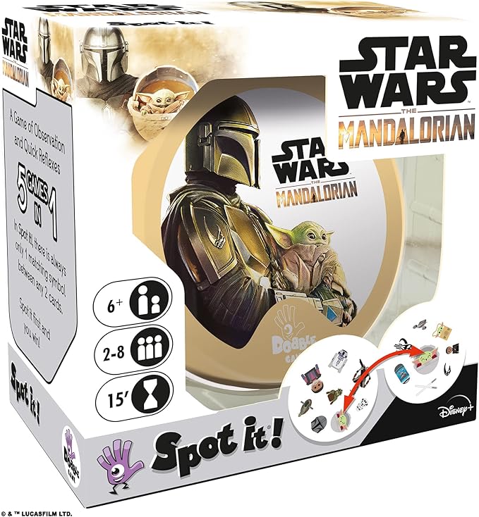 Spot It! Star Wars Mandalorian (8216410030279)