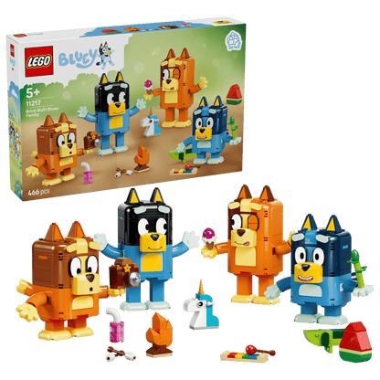 Lego Bluey Brick Built Bluey Family 11217