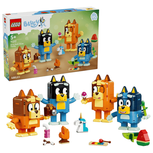 Lego Bluey Brick Built Bluey Family 11217
