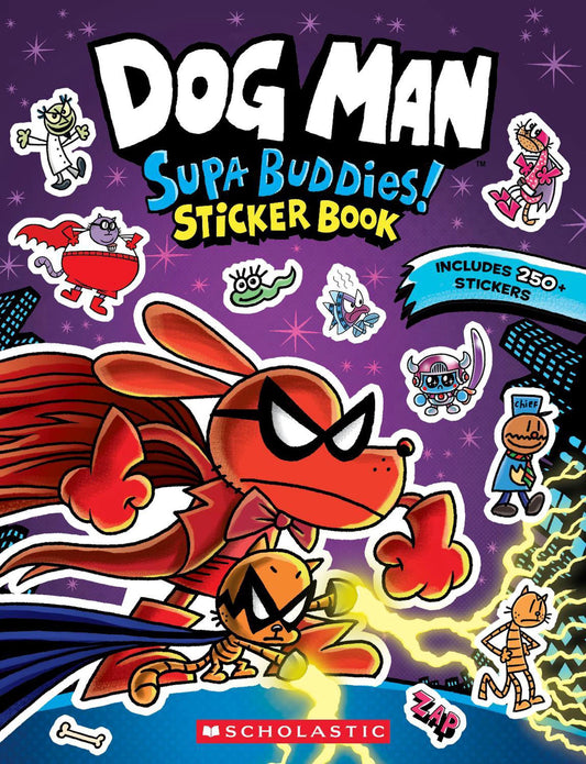 Dog Man: Supa Buddies! Sticker Book