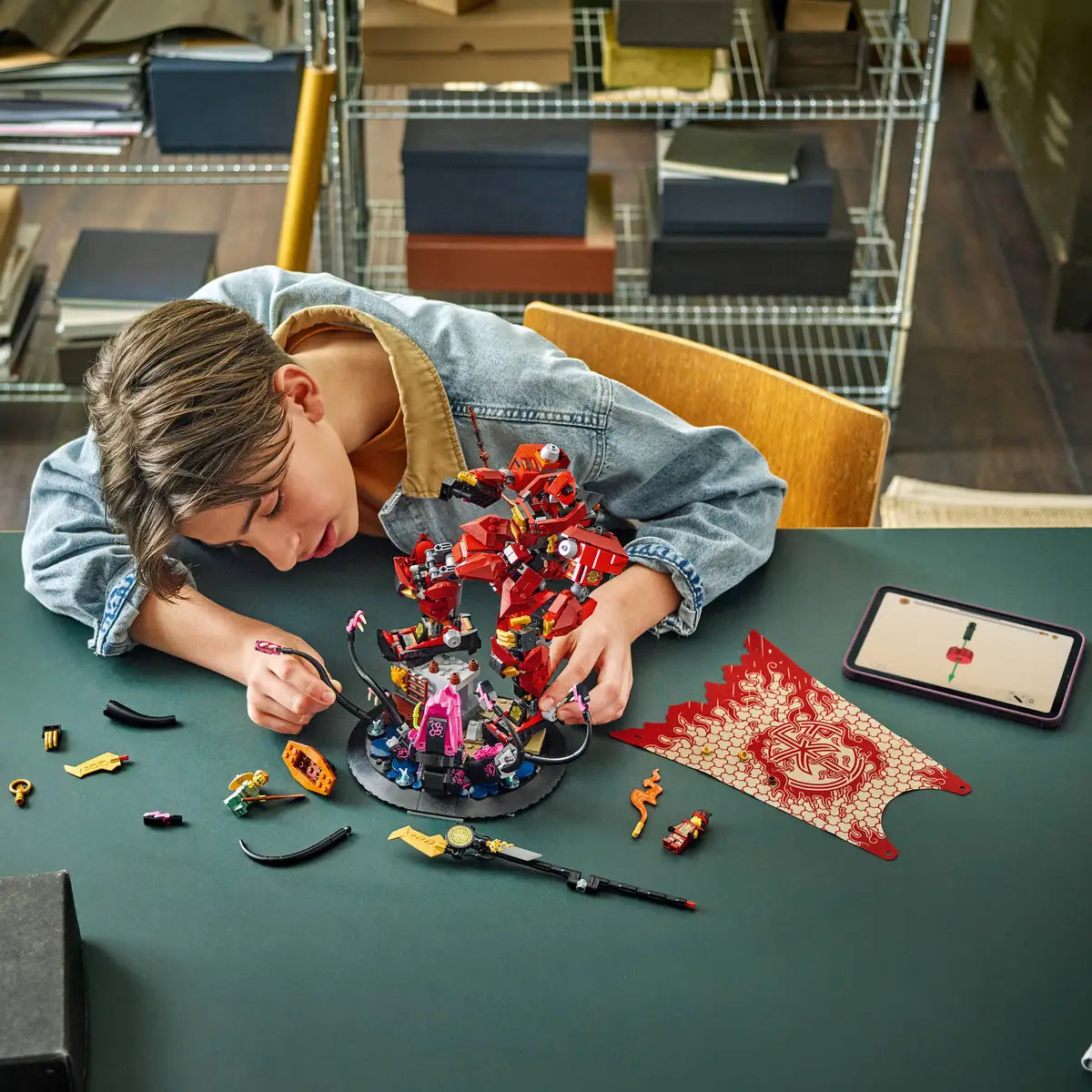 Lego Nin The Fire Knight Mech 71846 (8385607401671)